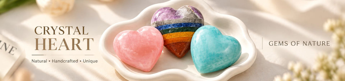 Crystal Heart Guide: Meaning, Benefits & Natural Crystal Hearts