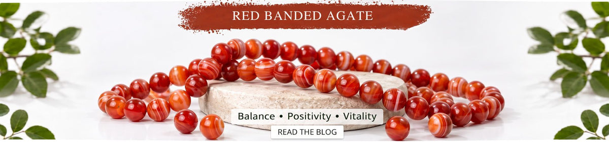 Red Banded Agate: Meaning, Benefits, Uses & Healing Properties