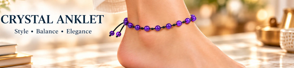 Crystal Anklets Guide: Women's Anklets, Payal & Beaded Styles