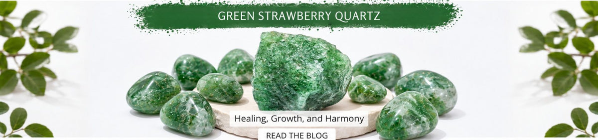 Green Strawberry Quartz: Meaning, Benefits & Uses Guide