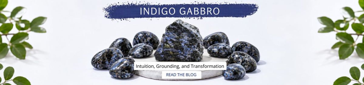 Indigo Gabbro: Meaning, Benefits, Uses & Healing Properties
