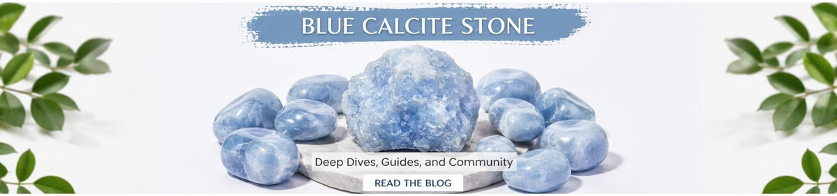 Blue Calcite: Meaning, Benefits, Uses & Crystal Guide