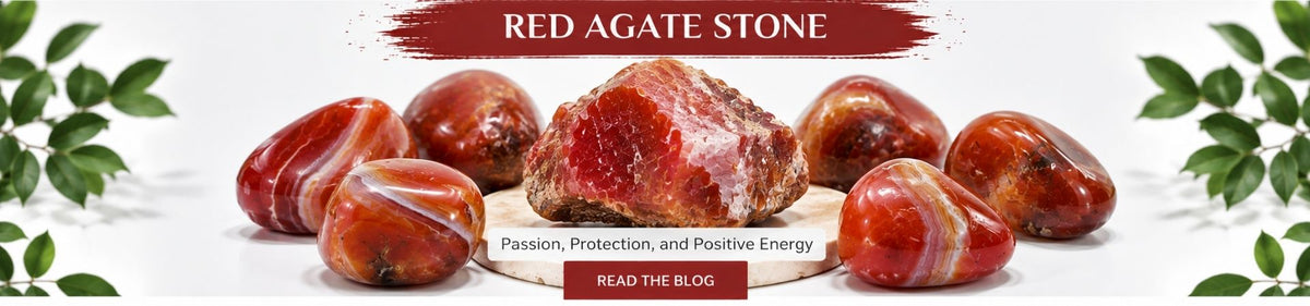 Red Agate: Meaning, Benefits, Uses & Healing Properties