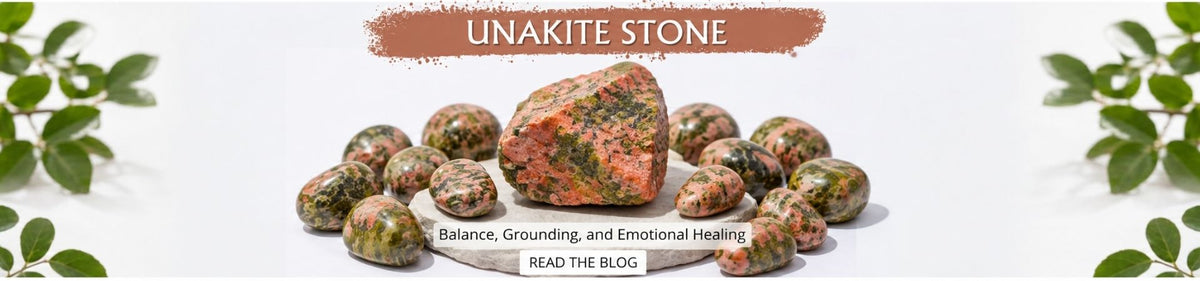 Unakite Guide: Meaning, Crystal, Palm Stone, Bracelet & Meditation