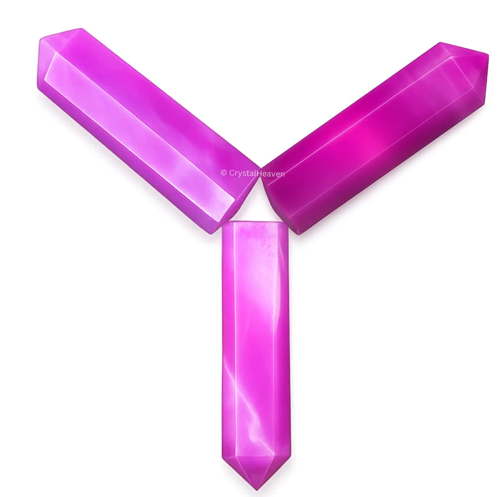 Pink Onyx Pencil Points (Set of 50)