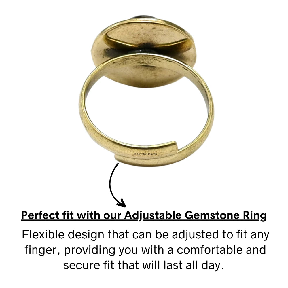 Lapis Lazuli Ring (Gold/Round)