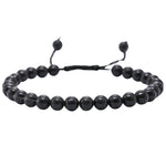 Shungite Healing Crystal Bracelets - 6mm Beads (Adjustable)