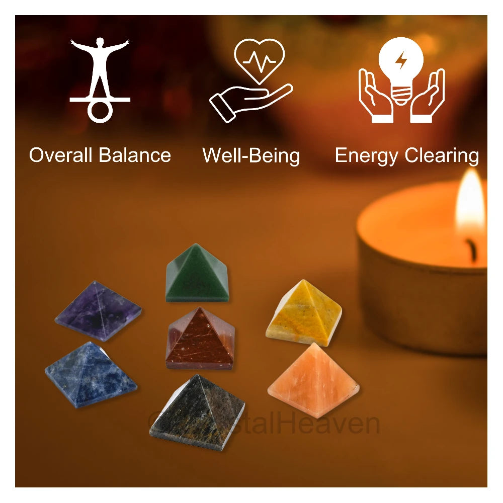 7 Chakra Set (Pyramid)