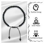 Lava Stone Anklet (Without Knot)