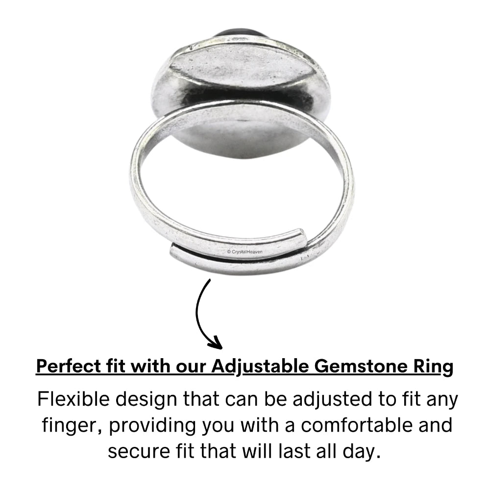 Amethyst Ring (Silver/Round)