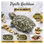Natural Pyrite Tortoise Kachhua (5.5 Inch)
