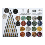 Spell Jars Kit for Witchcraft Supplies - Premium Set of 26