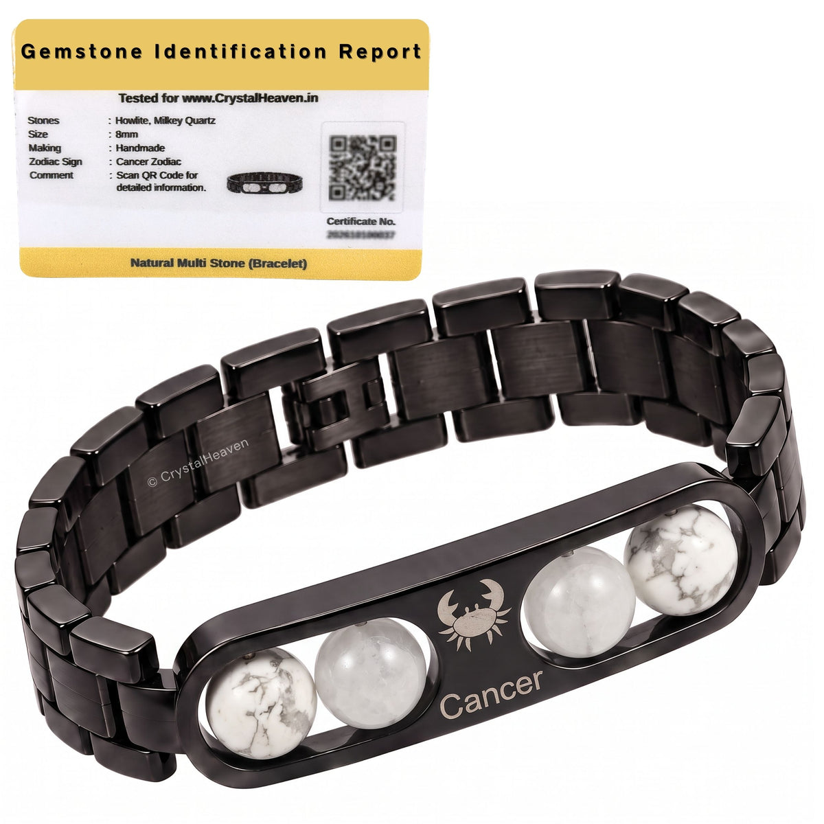 Cancer Zodiac Metal Bracelet