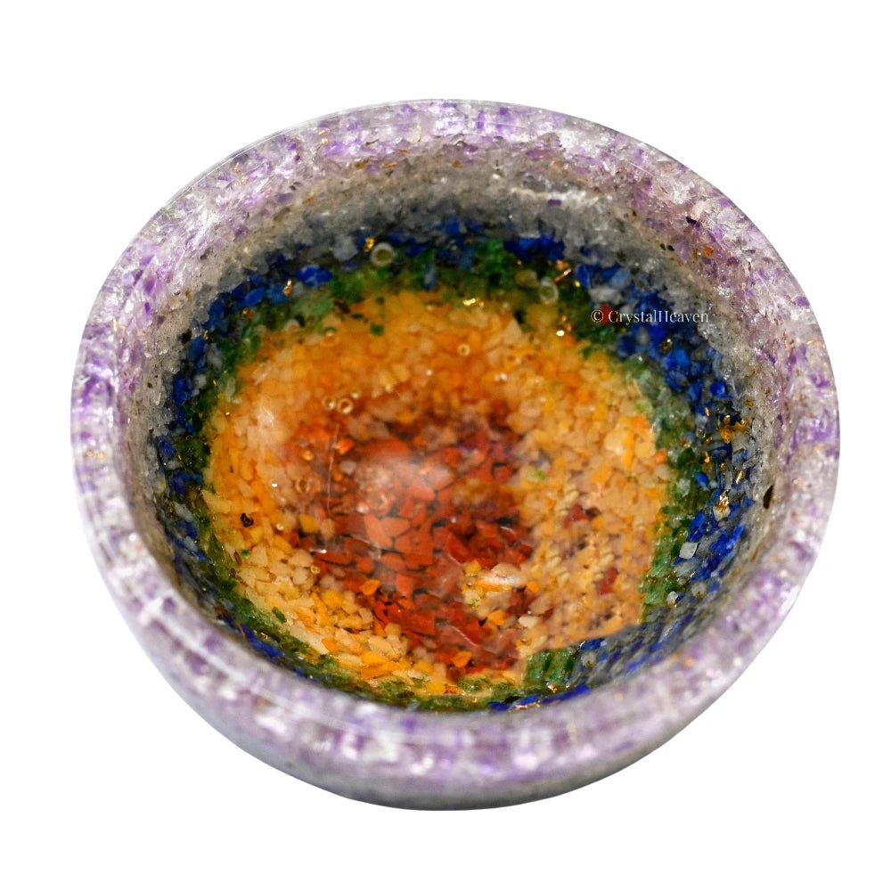 7 Chakra Orgone Bowl (2 Inch)