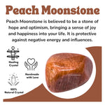 Tumbled Peach Moonstone Stones (30 Gram)