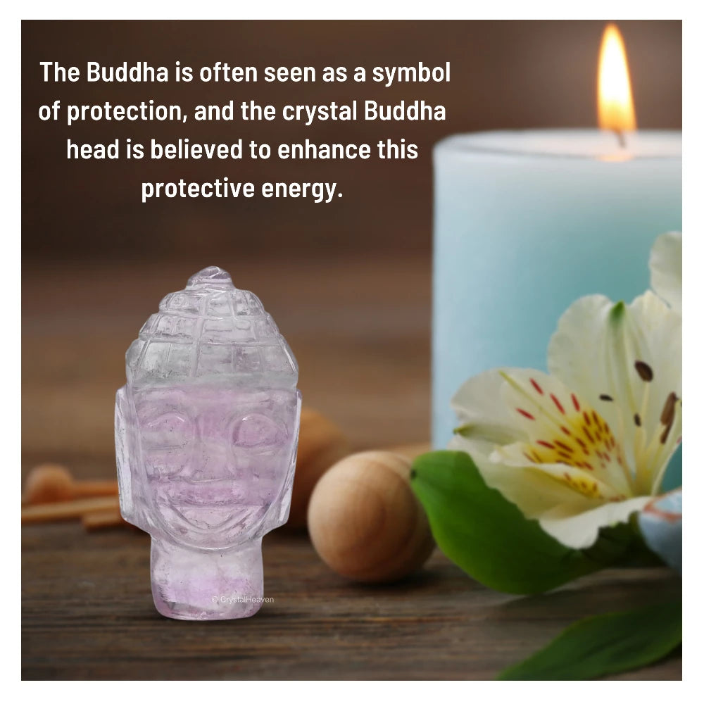 Fluorite Buddha Head