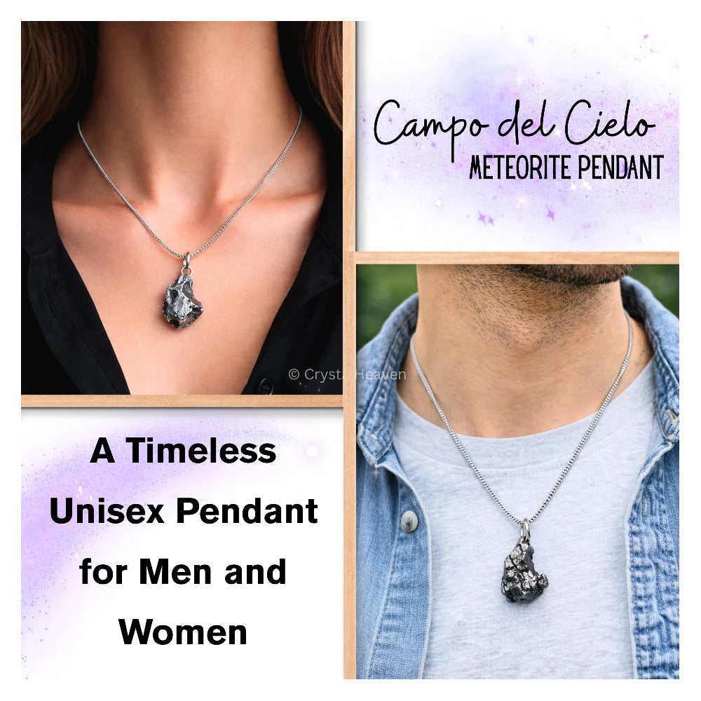 Meteorite Pendant Necklace - Campo del Cielo