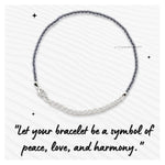 Labradorite Bracelets - 2mm Faceted Beads (Silver)