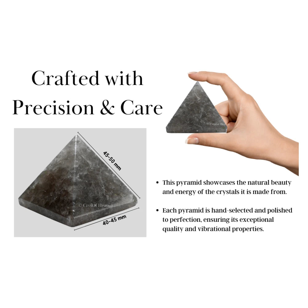 Smoky Quartz Pyramid (2 Inch)