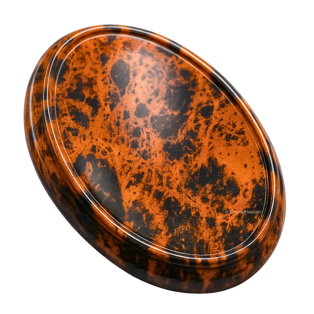 Mahogany Obsidian  Worry Stone