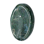 Moss Agate Worry Stone