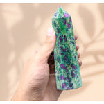 Ruby Fuchsite Tower