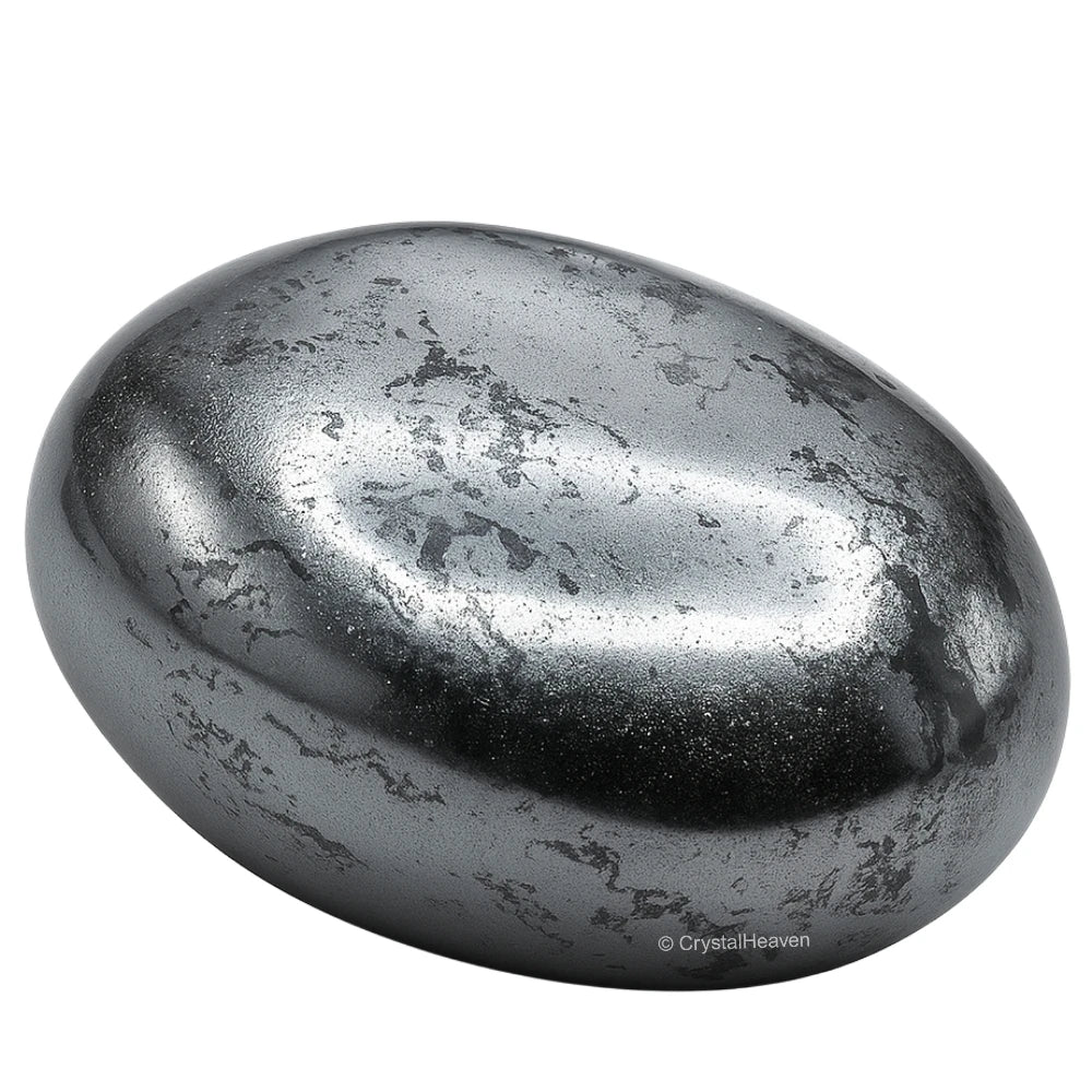 Hematite Palm Stone
