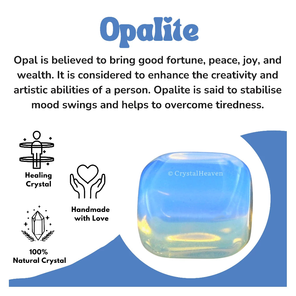 Tumbled Opalite Stones (30 Gram)