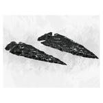Black Obsidian Arrowhead - 4" to 5"