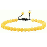 Yellow Calcite Anklet (Without Knot)
