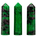 Ruby Zoisite Pencil Points (Set of 3)