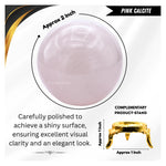 Pink Calcite Sphere (2 Inch)