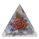 Iolite Orgone Pyramid - 30mm