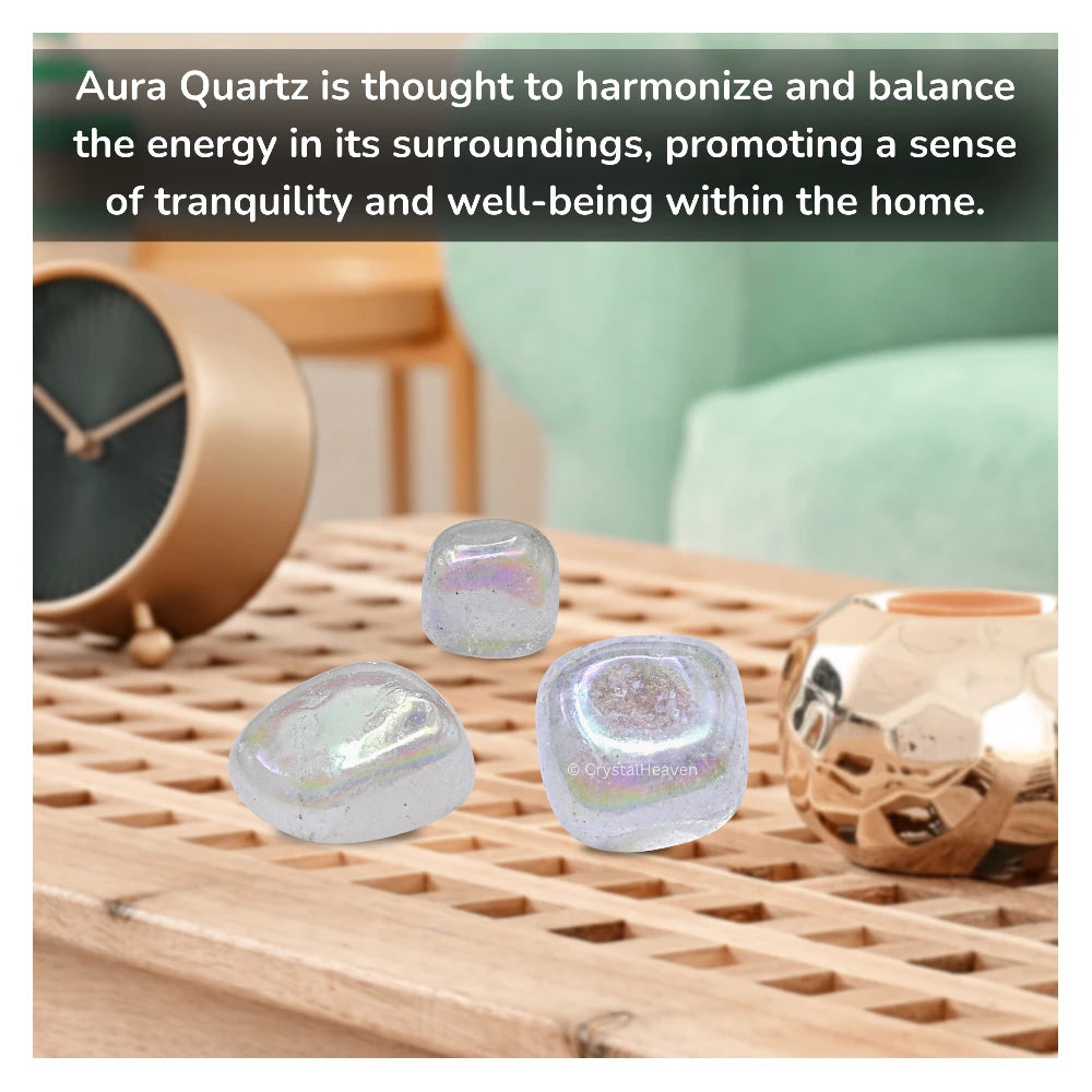 Tumbled Angel Aura Quartz Stones (30 Gram)
