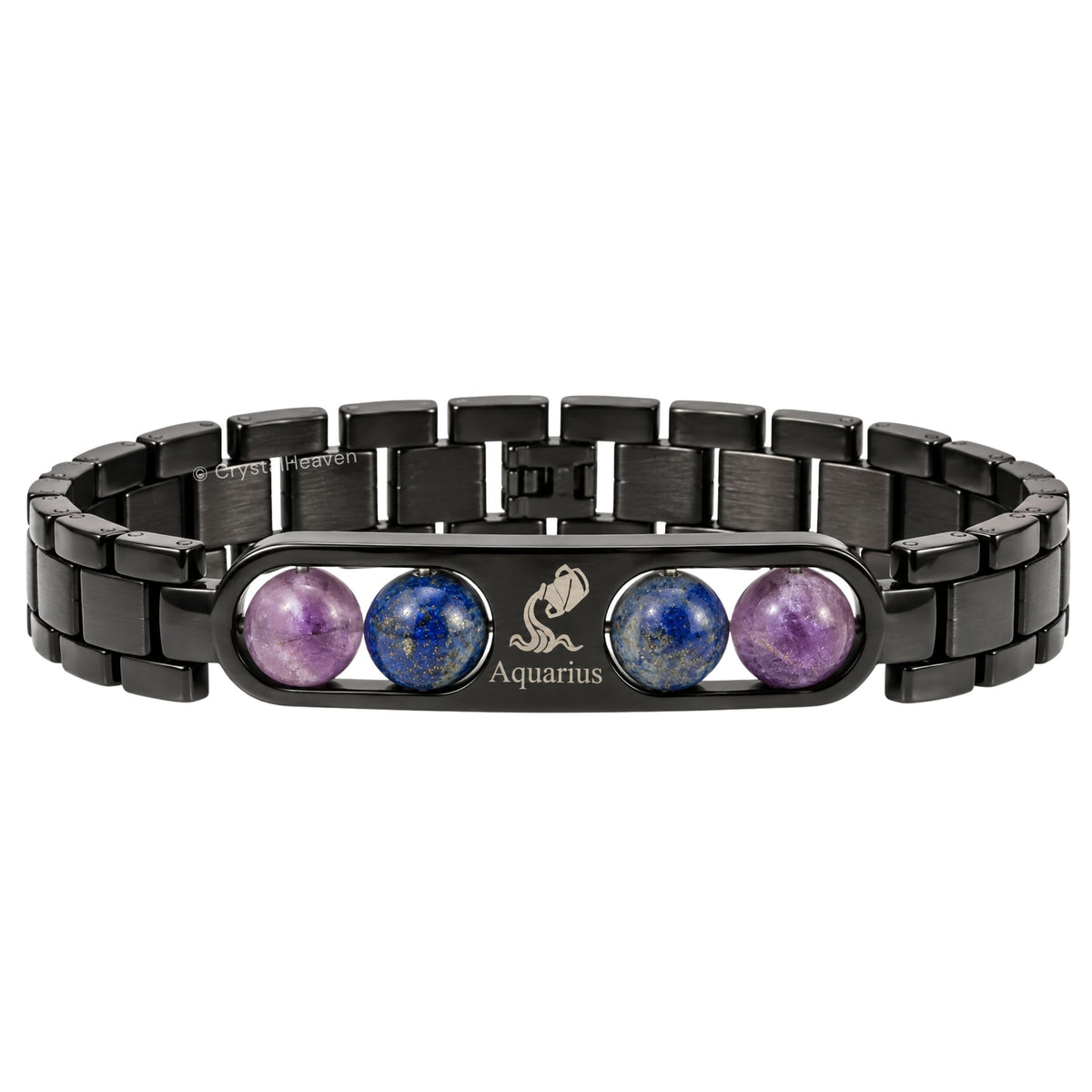 Aquarius Zodiac Metal Bracelet