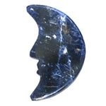 Sodalite Crescent Moon