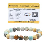 Mexican Amazonite Bracelet (Faceted-Stretchable)