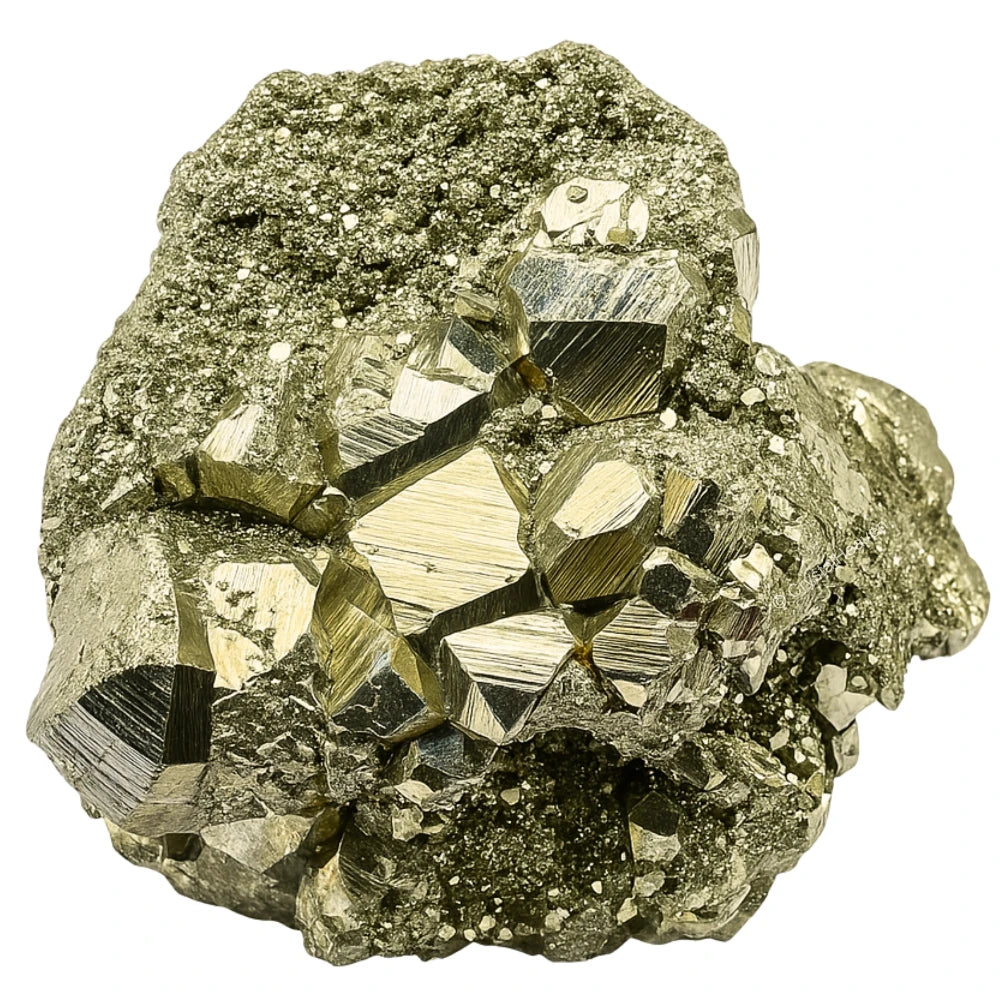 Raw Pyrite Crystals (2 Pieces)