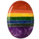 7 Chakra Palm Stone