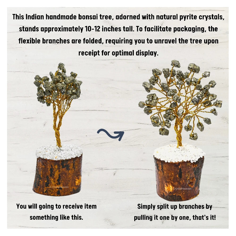 Pyrite Tree - Raw (Gold)