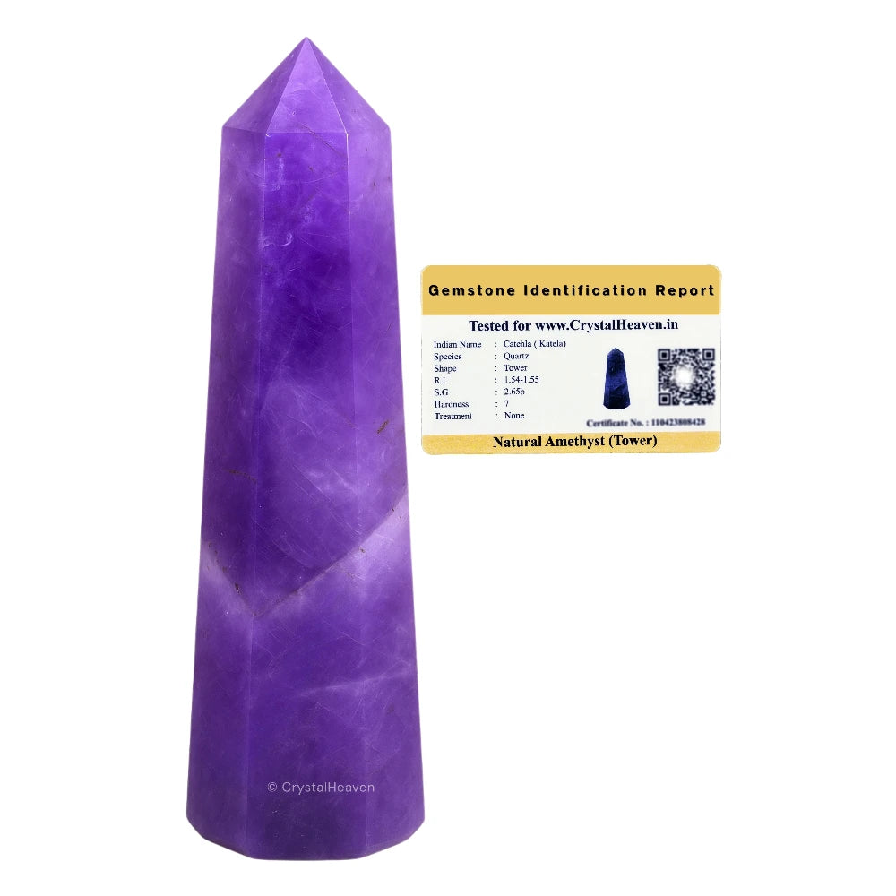 Amethyst Tower (3" to 4" inch)