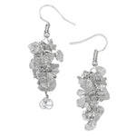 Clear Quartz Crystal Earrings