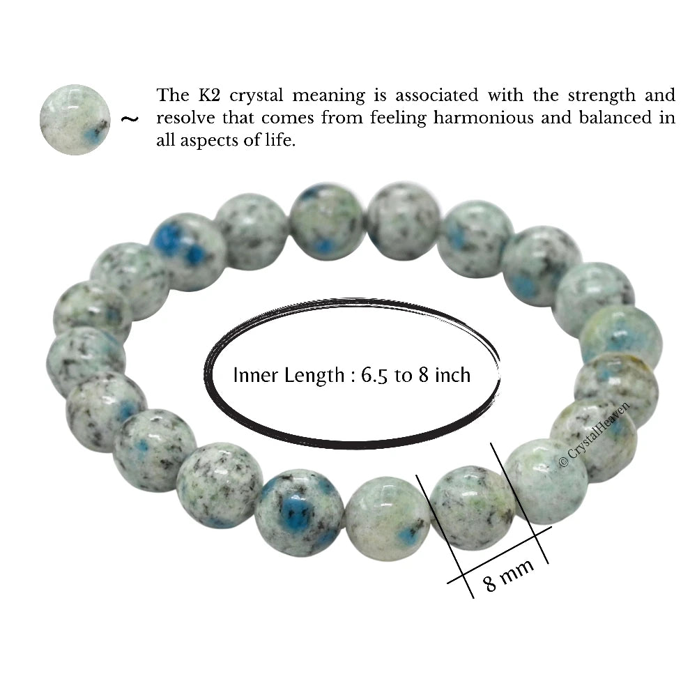 K2 Jasper Bracelet (Elastic)