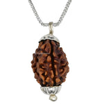 3 Mukhi Rudraksha Pendant (Silver)