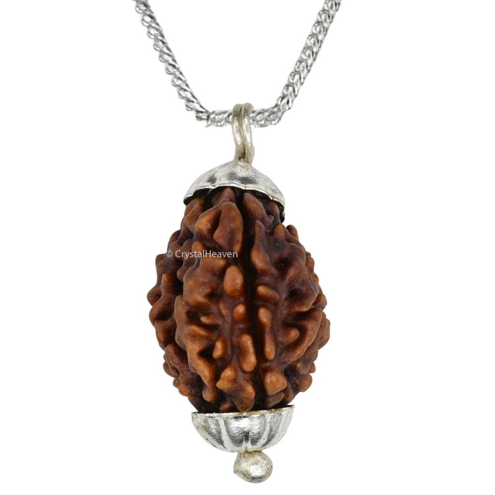 3 Mukhi Rudraksha Pendant (Silver)
