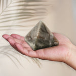 Chrysoberyl Cats Eye Pyramid (2 Inch)
