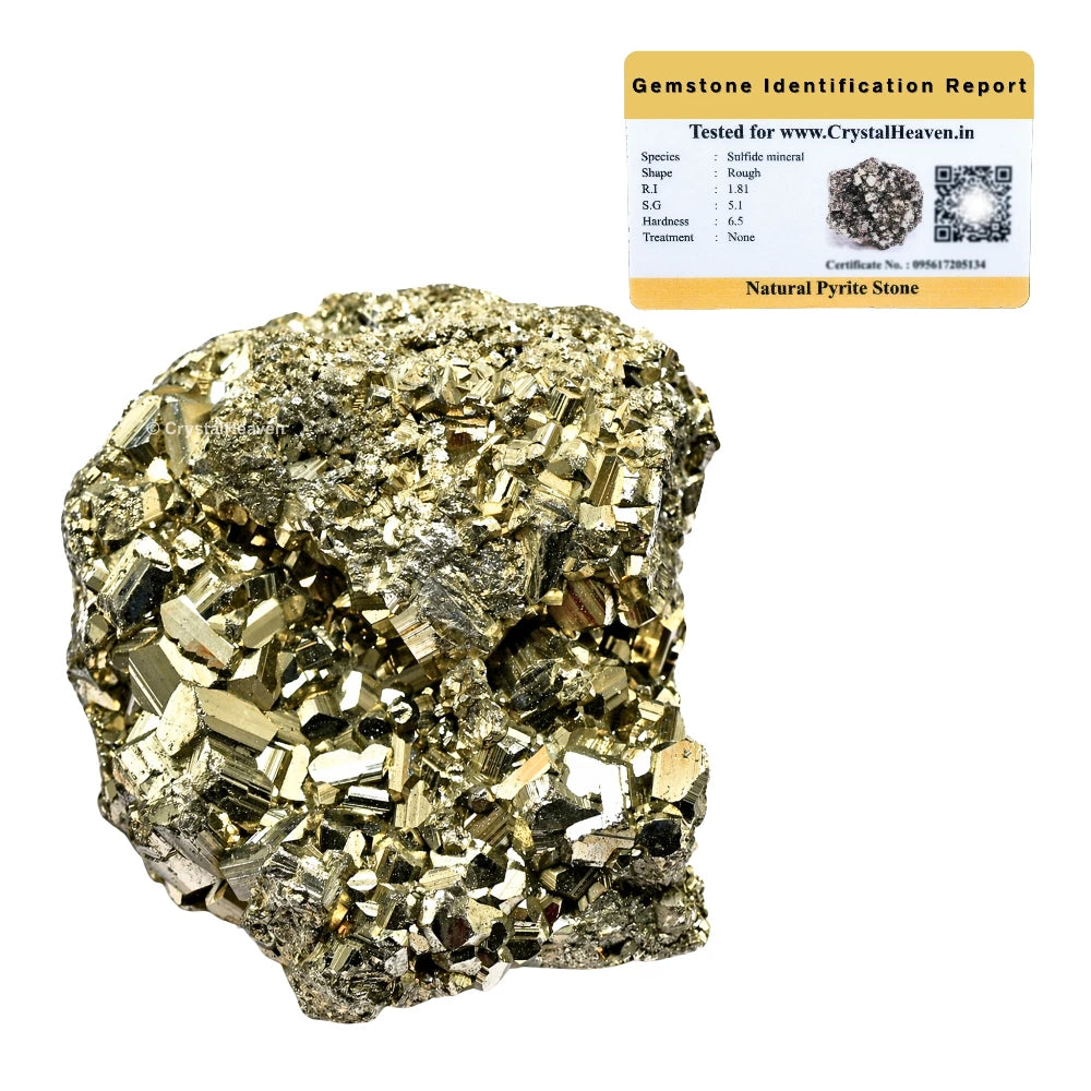 Large Pyrite Cluster – Natural Raw Crystal for Wealth & Feng Shui Decor (2 - 3 kg)