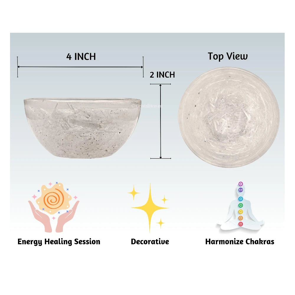 Selenite Orgone Bowl (4 Inch)