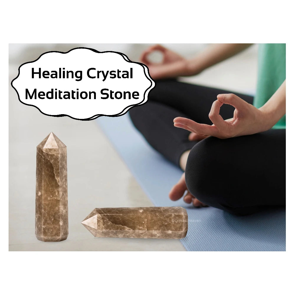 Smoky Quartz Crystal Tower (3" to 4" inch)