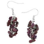 Ruby Crystal Earrings
